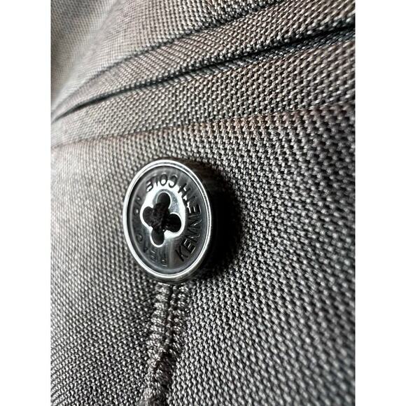 KENNETH COLE Reaction Plain Front Pants in Dark Gray Men's Size 33 W x 32 L - Picture 11 of 13